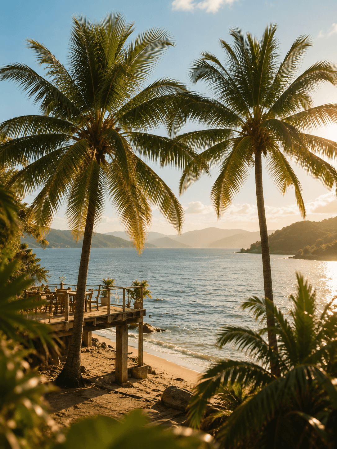 Small printed travel photo